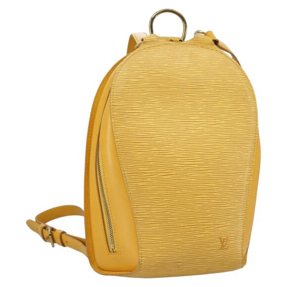 LOUIS VUITTON Epi Mabillon Backpack Yellow M52239 - Picture 1 of 16